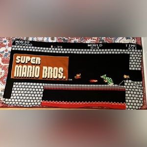 Super Mario Bros Retro Throw Blanket